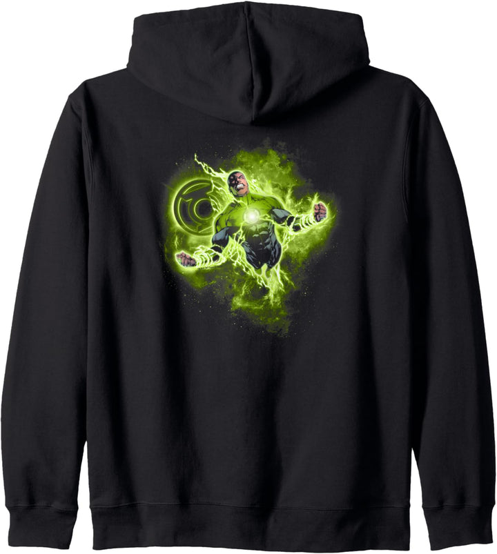 Green Lantern Lantern Nebula Kapuzenjacke