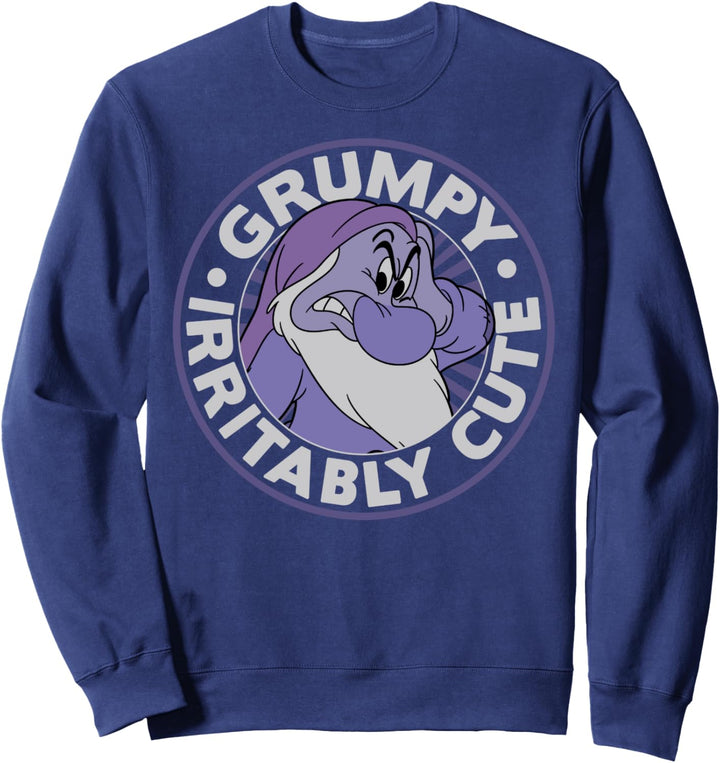 Disney Snow White Grumpy Irritably Cute Sweatshirt