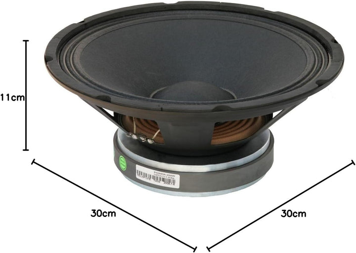 JB Systems PWX12/200 Basslautsprecher 200W/8Ohm