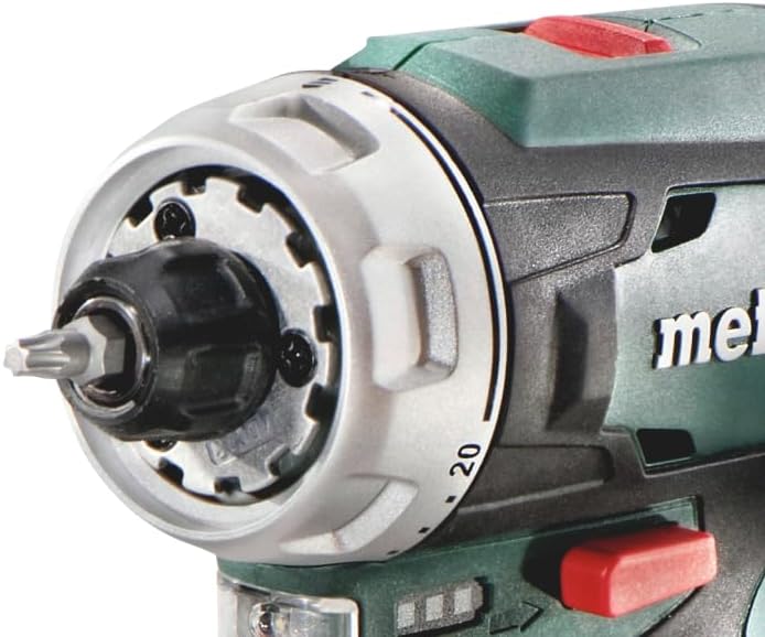 Metabo Akku-Bohrschrauber PowerMaxx BS – Akkuschrauber 12 V – Kompakter Bohrschrauber mit praktische