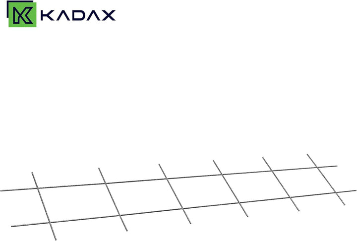 KADAX Rankgitter, Gitterspalier für Garten, Pflanzen, Balkon, Terrasse, Metall Spalier, Rankhilfe, K