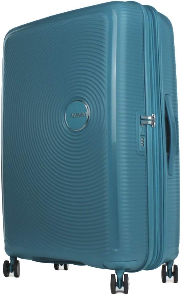 American Tourister Soundbox - Spinner L Erweiterbar Koffer, 77 cm, 97/110 L, Jade Green, Grün (Jade