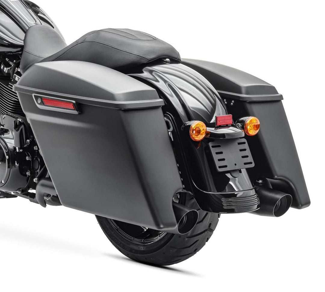 Seitenkoffer Stretched für Harley Davidson Street Glide Special 15-23 schwarz matt