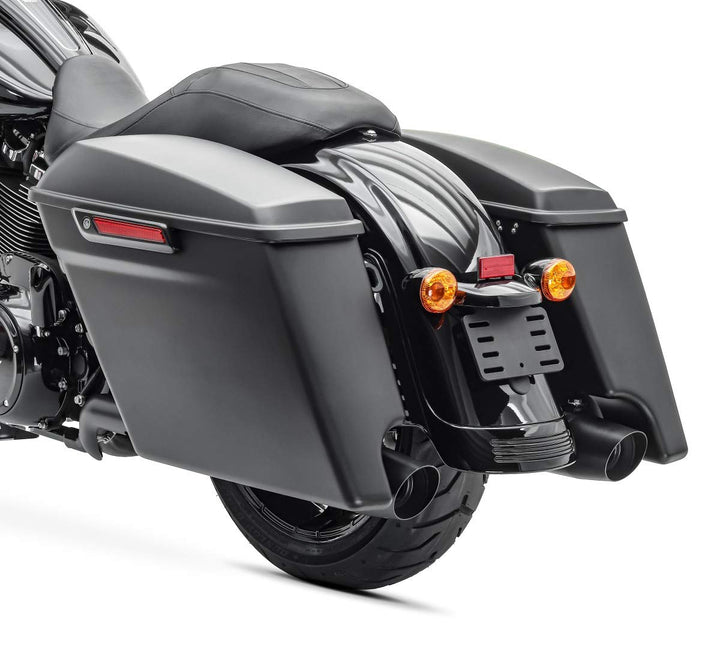Seitenkoffer Stretched für Harley Davidson Street Glide Special 15-23 schwarz matt