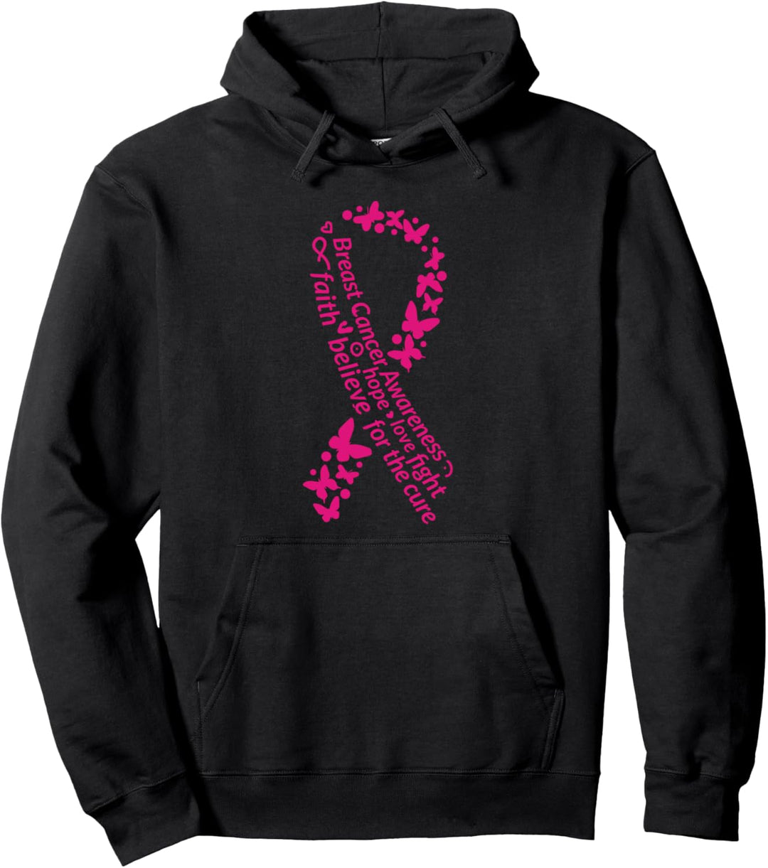 Brustkrebs Pullover Hoodie