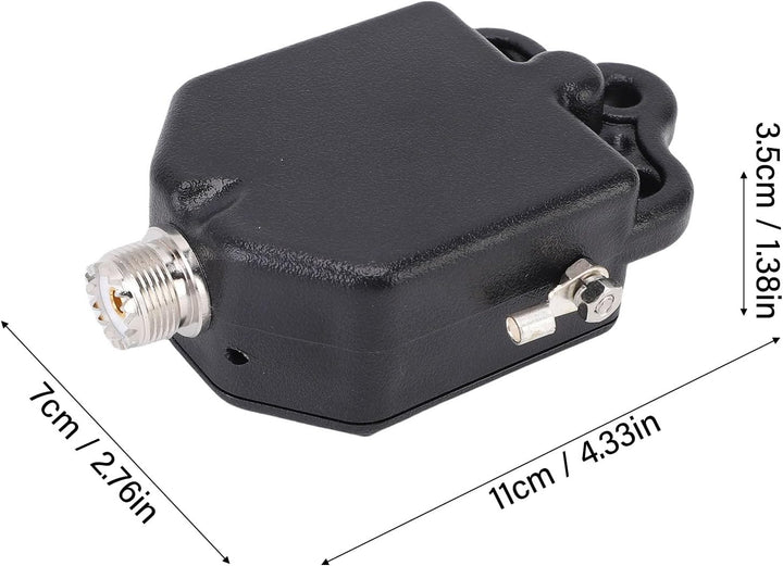 Fafeicy 1:64 Mini-Balun, Kompakter Balun, 100 W Balun für FT8 FM AM FSK, Frequenzbereich 1–30 MHz, m