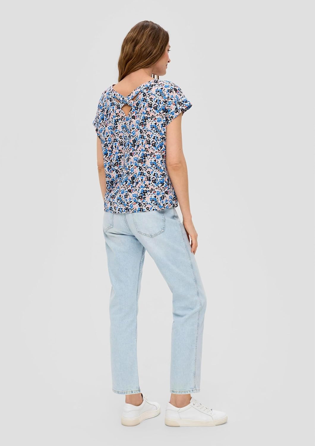 s.Oliver Bluse mit gesmoktem Bund 34 59a4_navy, 34 59a4_navy