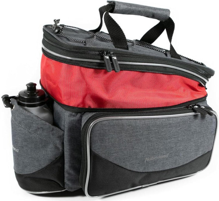 Haberland Unisex – Erwachsene Flexibag Top Gepäckträgertasche, Schwarz, 40 x 24 x 22 cm
