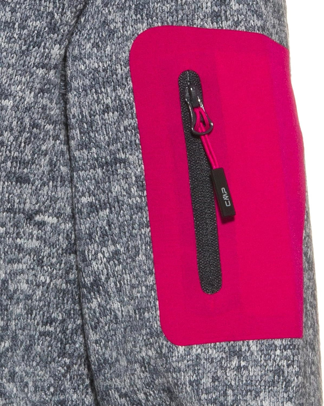 CMP Damen Hoodie Rain Jacke Regenjacke Hardshelljacke XXS Titan-Weiss-Fuchsia, XXS Titan-Weiß-F