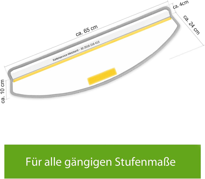 Kettelservice-Metzker Stufenmatten Rambo New Halbrund SparSet Anthrazit 16 Stück 16 Stück Anthrazit,