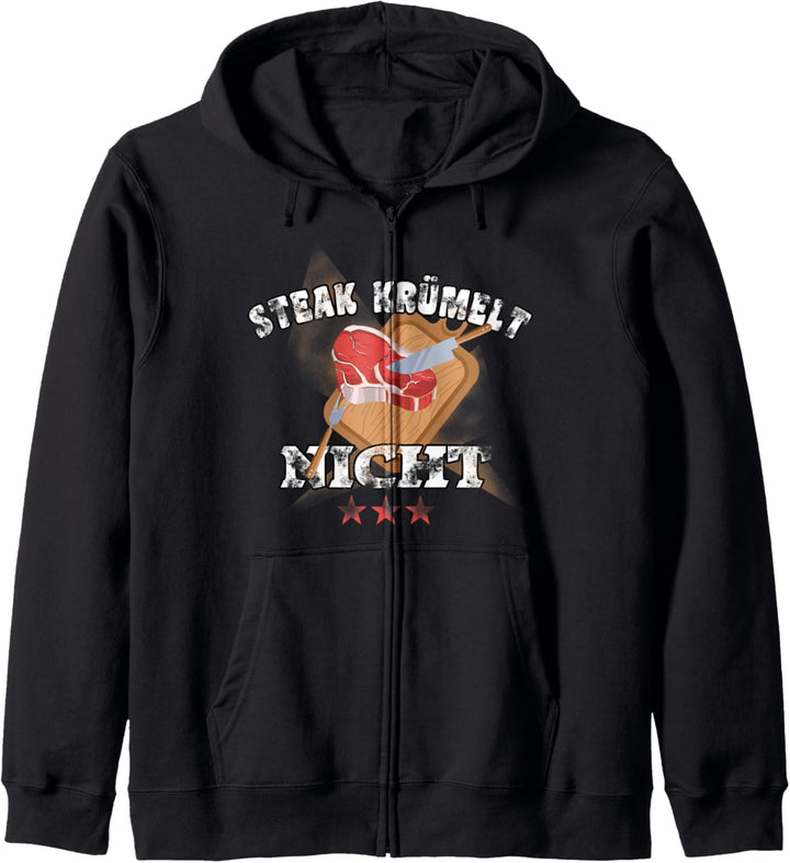 Steak Krümelt Nicht Kapuzenjacke