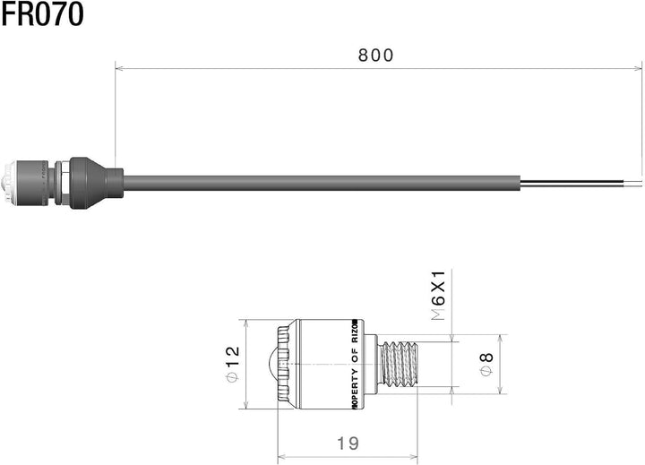 Fr070BM Blinker, Aluminium, 2 Stück, für Motorrad