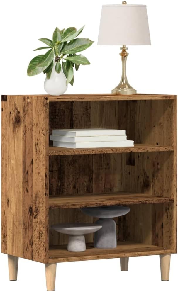 vidaXL Sideboard Altholz-Optik 57x35x75 cm Holzwerkstoff