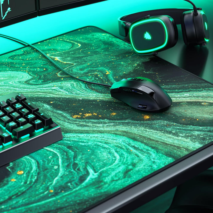 Titanwolf - XXXL Übergrösse Mauspad 1200x600mm, Gaming Mousepad Gross 120x60 cm Tischunterlage Large