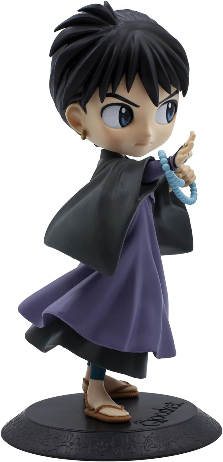 BANPRESTO Q Posket Figur Miroku Inuyasha, 14 cm, Mehrfarbig BP88123