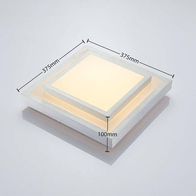 Lindby LED Deckenleuchte 'Mirco' (Modern) in Alu aus Metall u.a. für Wohnzimmer & Esszimmer (1 flamm