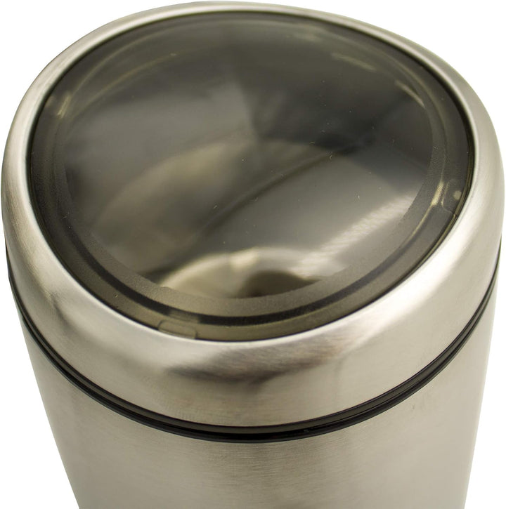 MPM - MMK-02M - Kaffeemühle - zum Mahlen von Kaffeebohnen - 50 g Behälter - 115 g/Min. - Edelstahl-S