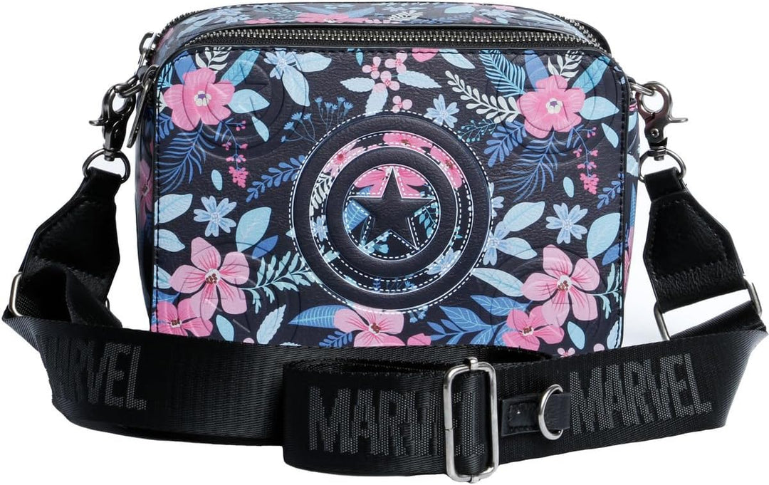 Captain America Spring-IBiscuit Tasche, Mehrfarbig