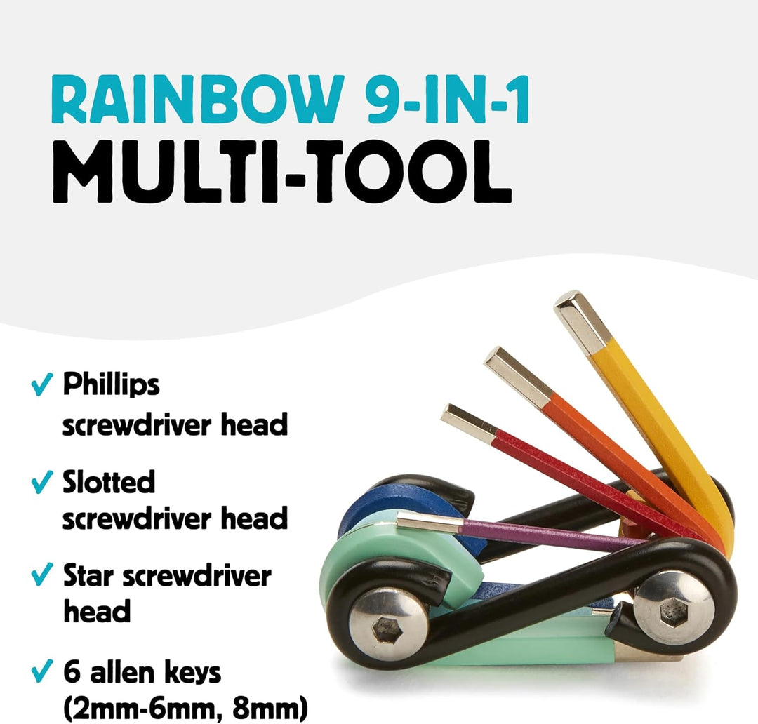 Kikkerland CD120 Rainbow Multi Tool