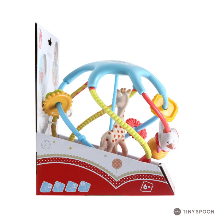 Sophie la Girafe – Fresh Touch – Frühes Lernspiel – Twistin'ball Ball Einzelbett, Einzelbett