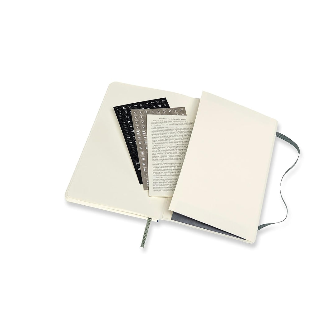 Moleskine Professionelles Large Notizbuch (Soft Cover) Waldgrün