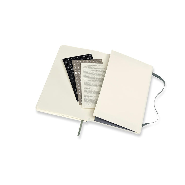 Moleskine Professionelles Large Notizbuch (Soft Cover) Waldgrün