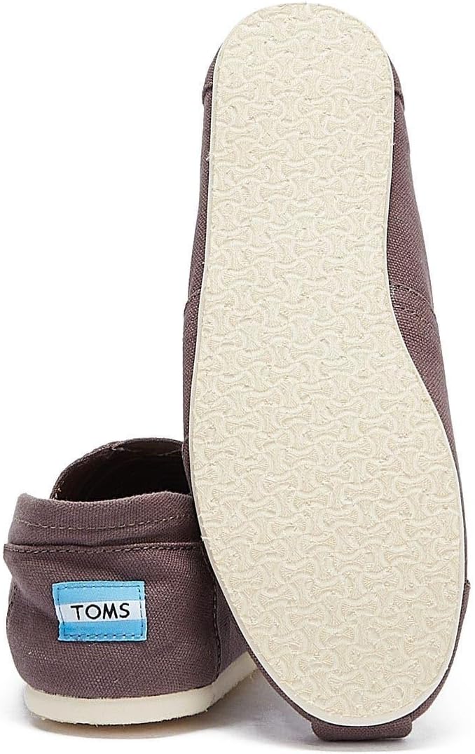 TOMS Herren Alpargata Core Flache Slipper, Grau