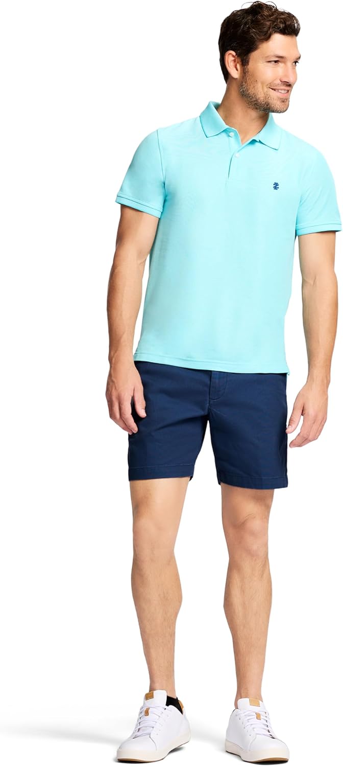 IZOD Herren Big & Tall Advantage Performance Polohemd Schmale Passform S Blau - Blue Radiance, Slim
