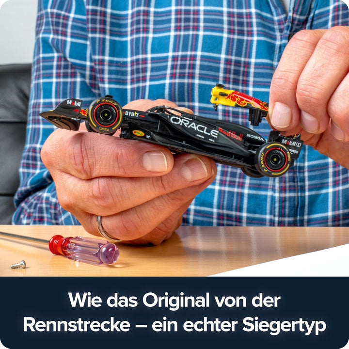 FRANZIS 67245 - Oracle Red Bull Racing Adventskalender 2025 - Modellbausatz im Massstab 1:43, inkl.