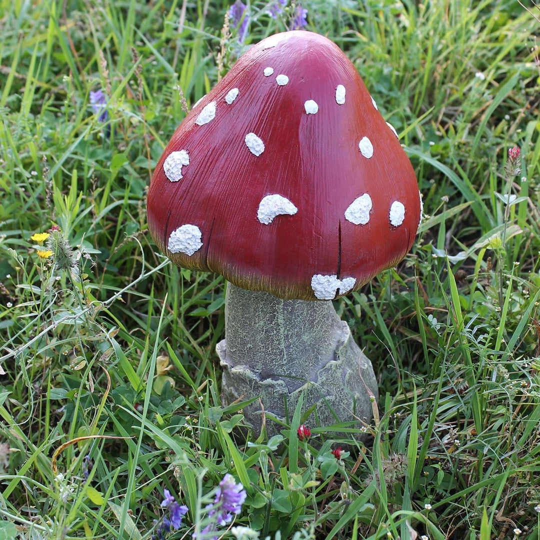 colourliving Fliegenpilz Deko Dekopilze Pilzfiguren Deko Fliegenpilz Waldpilz Herbstdeko Verschieden