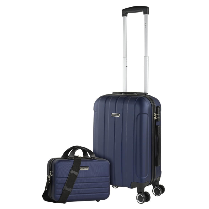 ITACA - Set Kabinenkoffer und Beauty Case. Koffer Klein Handgepäck - Handgepäck Koffer 4 Rollen - Ko