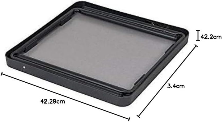 Crespo AP Crespo-Table-AP-280-42,5 x 42,5 cm (89), schwarz