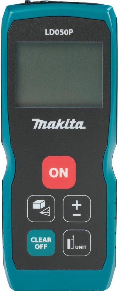 Makita Entfernungsmesser LD050P: 40m Messbereich, +/- 2mm Genauigkeit, Schwarz, Metall, IP54, Rangef
