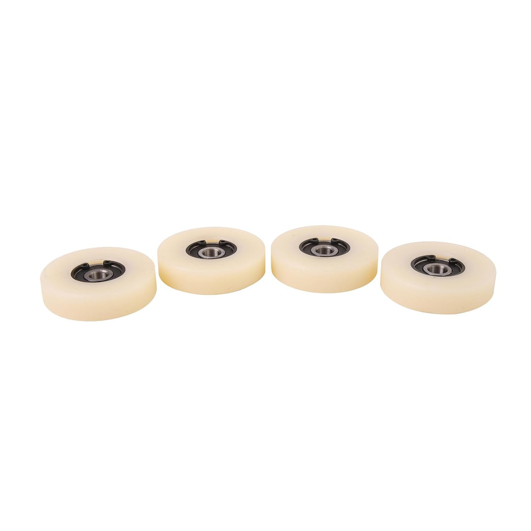 Smart Machines x 50 mm Durchmesser gefräste Nylon-Rollen hergestellt in der EU 12 mm Width- 8 mm Bea