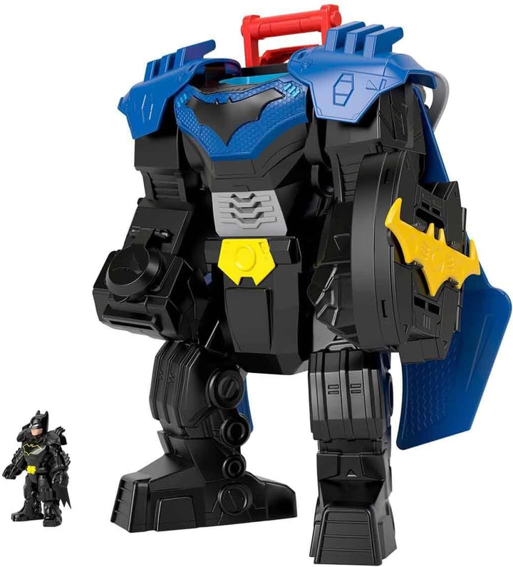 Fisher-Price Imaginext DC Super Friends Batman Flug-Mech mit Lichtern, Soundeffekten und Bewegungsme