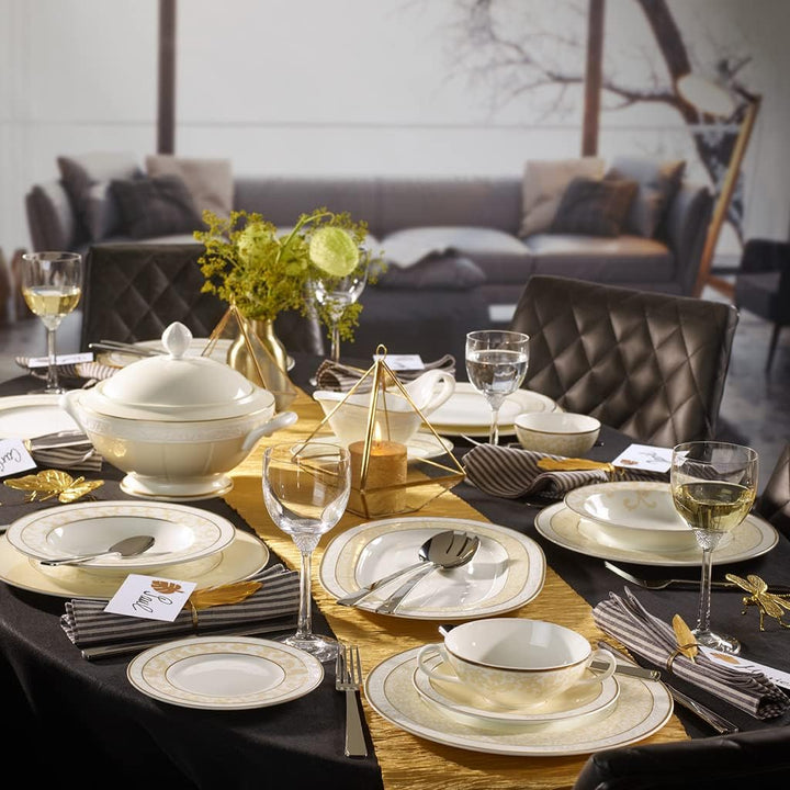 Villeroy &amp; Boch Ivoire Suppenteller 24cm Set6 6 Suppenteller, 6 Suppenteller