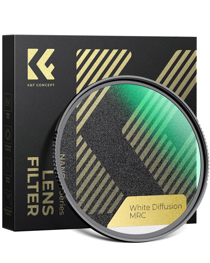 K&amp;F CONCEPT Nebel-Effekt Diffusionsfilter 52mm Mist Filter für Landschafts- und Porträtfotografie (N