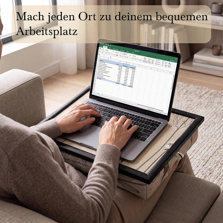 Andrews Living Knietablett mit Kissen Spring