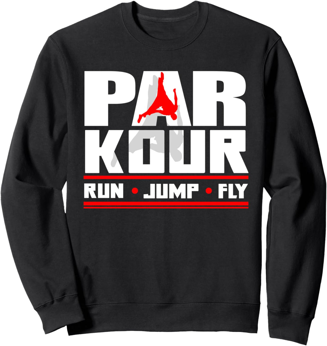 Parkour Run Jump Fly Freerunning Running Sweatshirt