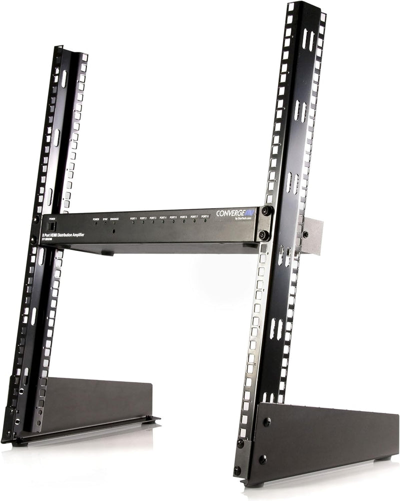 StarTech.com 12U Desktop Rack - 12U-Rack - Audio-Video-Rack - Computer-Rack - Open Rack - Rack 19 12