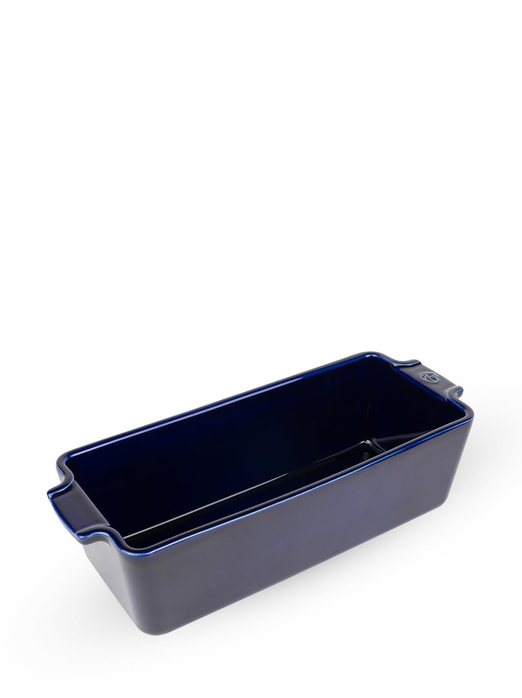 Peugeot - Appolia Kastenform - Brotbackform aus Keramik mit Griffen - Blau, 25,4 x 10,2 x 7,6 cm Tie
