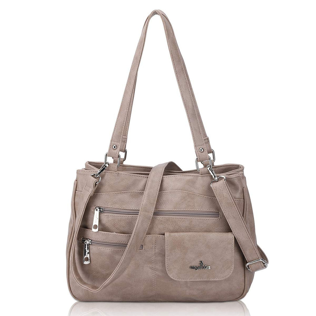 Angel Kiss Tasche Leder Damenhandtasche Schultertasche Handtaschen Wasserdicht Tragetasche Multifunk