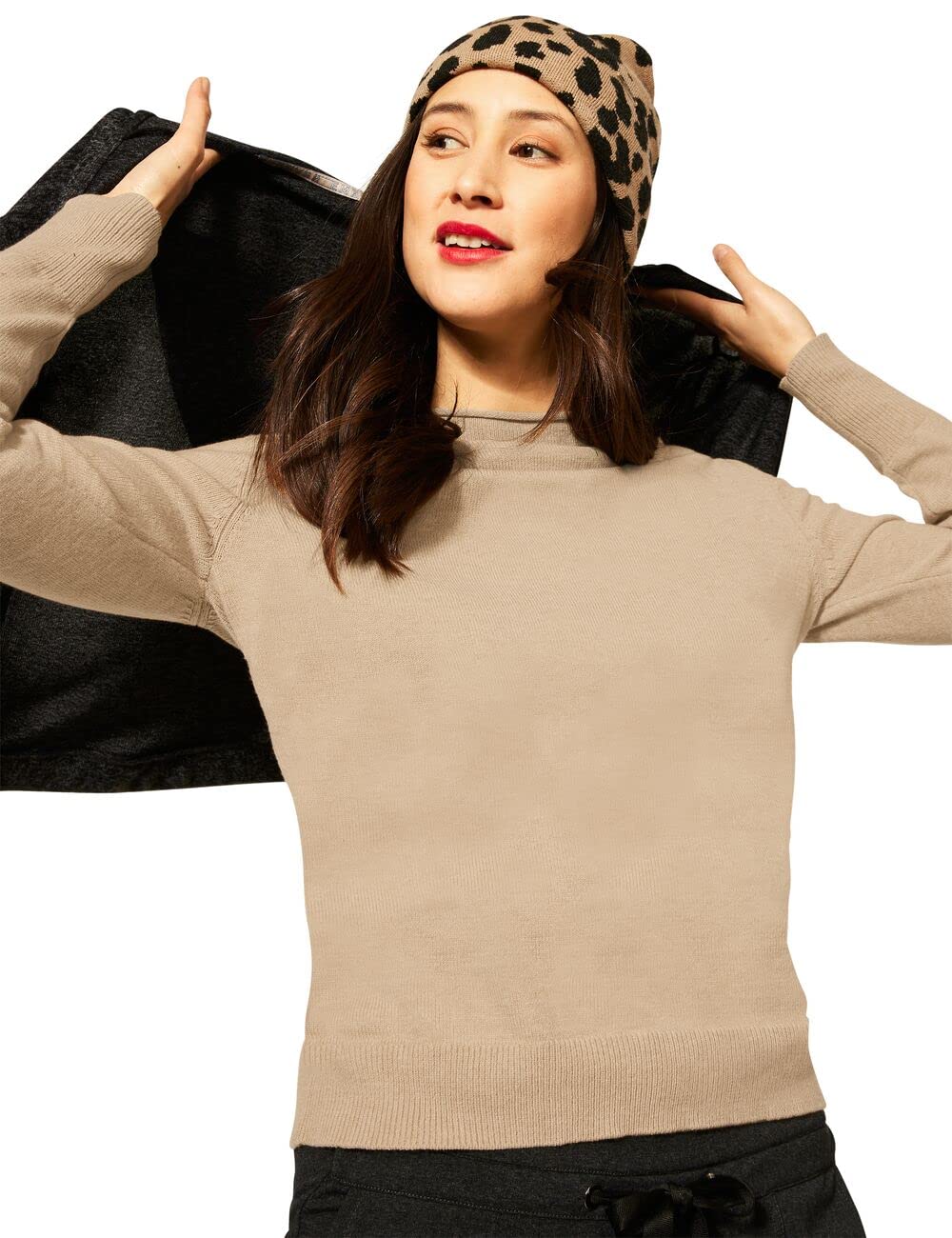 Street One Damen Pullover 36 Clear Sand Melange, 36 Clear Sand Melange