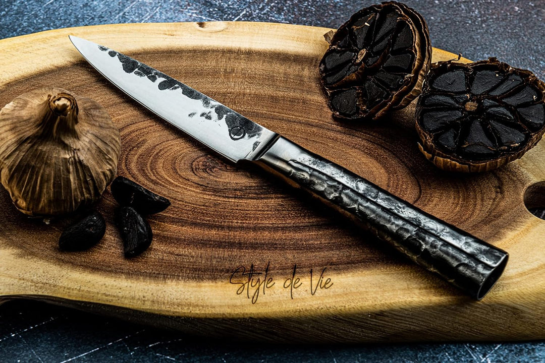 Forged Intense Universalmesser 12cm, handgefertigt, in Holzkiste