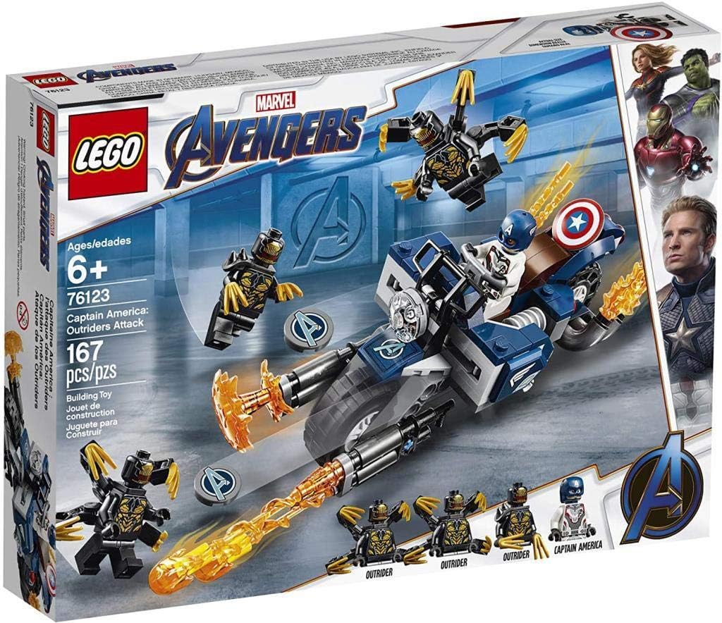Lego 76123 Super Heroes Captain America: Outrider-Attacke