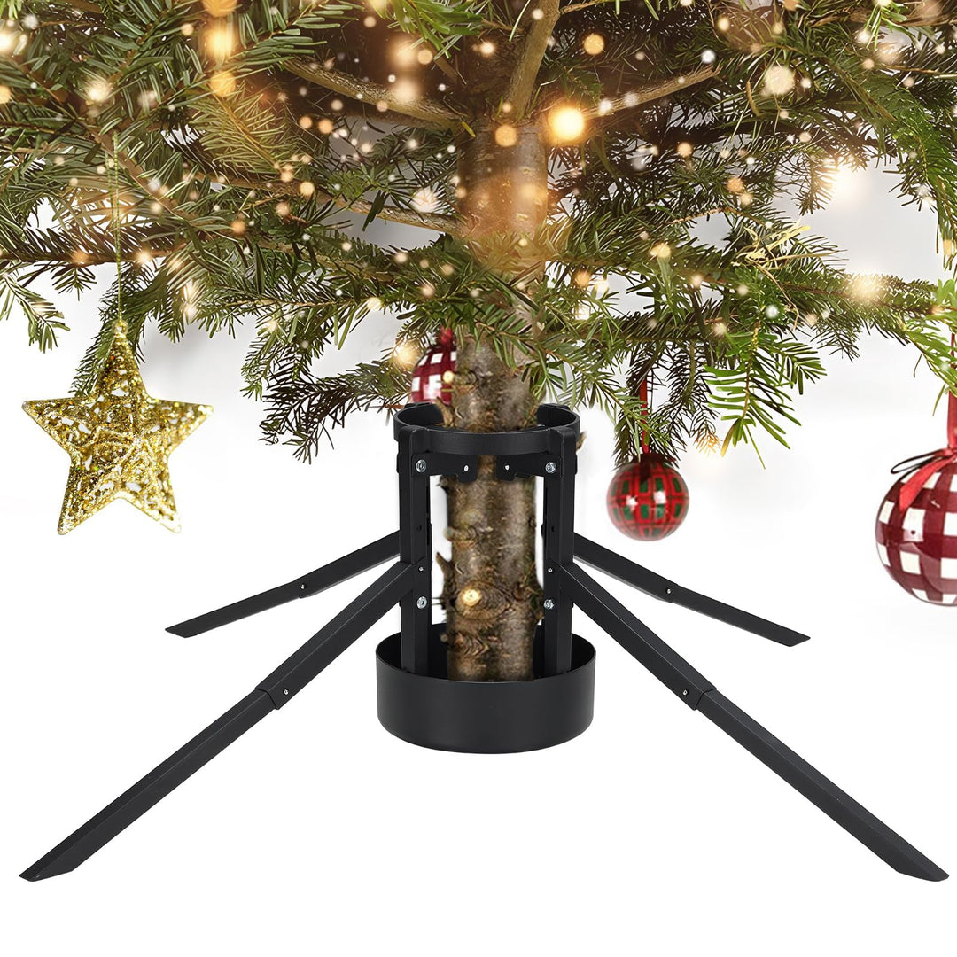 Weihnachtsbaumständer, Stabile Abnehmbare Weihnachtsbaumständer Baumhalter für Lebenige Weihnachtsba