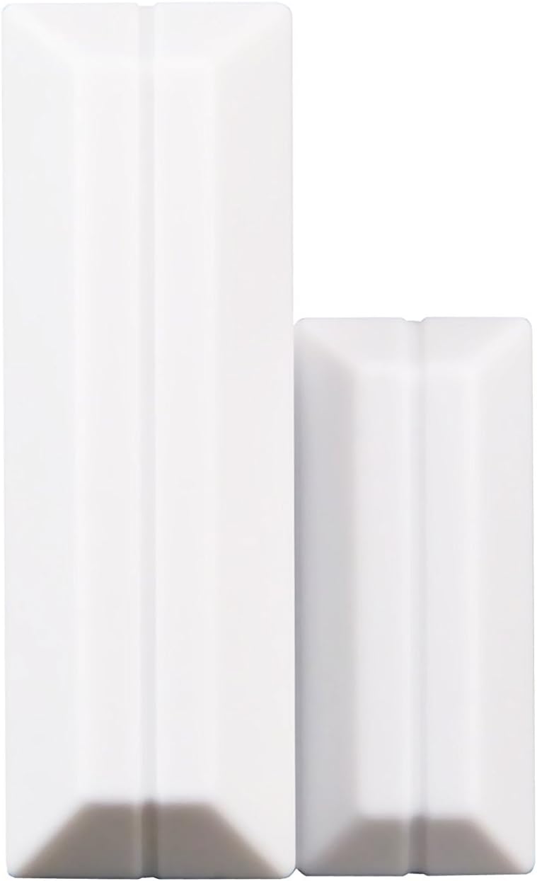 Technoline Mobile Alerts Fensterkontakt 1-er Set MA 10800-1, 1 x weisses Gehäuse und 1 x braunes Geh