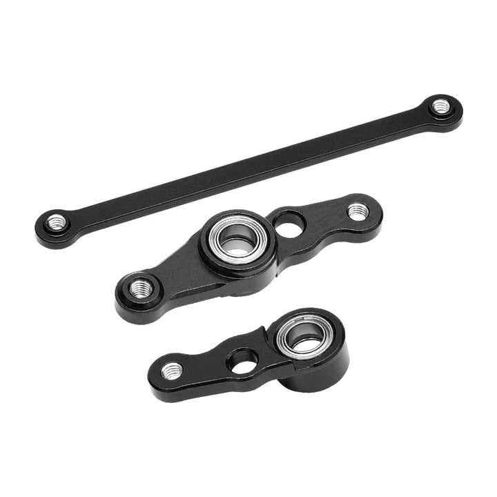 GPM For Tamiya DF01 / TA01 / TA02 / M1025 Tuning Teile Aluminium Steering Assembly with Bearings - 1