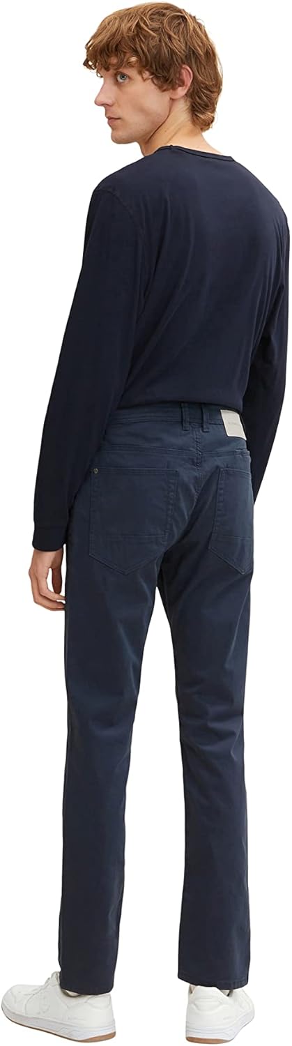 TOM TAILOR Herren 5-Pocket Hose 29W / 32L 10668 - Sky Captain Blue, 29W / 32L 10668 - Sky Captain Bl