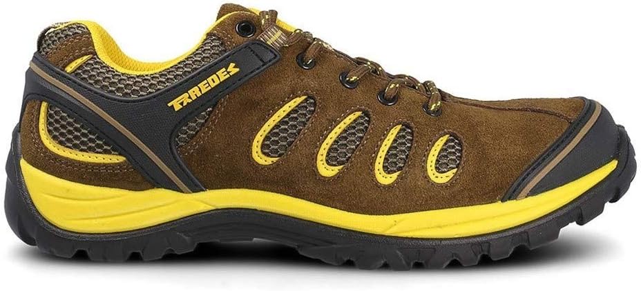 Walls 1 Radio Shoe, Safety, Protection, Cord, Comfort, Brown/Yellow